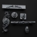 Classica Arabesque, Roaring Lion, M, Titanium Gray, silhouette comparison