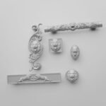 Arabesco Classica, León Rugiente, M, White Snow, comparación de siluetas