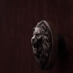 Vidéo — Médaillon Florentin — Lion Rugissant — M — Cuivre Ancien