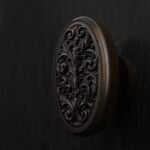 Florentiner Medaillon, Rankenwerk, S, Bronze Antik, Video