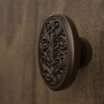 Vidéo — Médaillon Florentin — Rinceaux — S — Bronze Mat