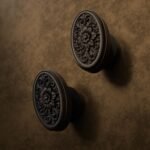 Comparaison des finitions — poignée de meuble Médaillon Florentin Rosace Bronze S — Holdon Paris
