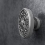 Vidéo — Médaillon Florentin — Soleil Royal — L — Aluminium Satiné