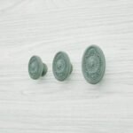 Florentine Medallion, Royal Sun, S, Submerged Bronze, size comparison