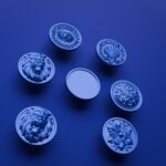 Comparaison des motifs — poignée de meuble Rond Classica Bleu Electrique L — Holdon Paris
