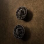 Comparaison des finitions — poignée de meuble Rond Classica Coquillage Bronze L — Holdon Paris