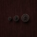 Classica Round, Seashell, S, Antique Copper, size comparison
