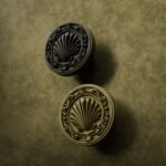 Comparaison des finitions — poignée de meuble Rond Classica Coquillage Laiton M — Holdon Paris