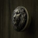 Vidéo — Rond Classica — Lion Endormi — M — Laiton Ancien