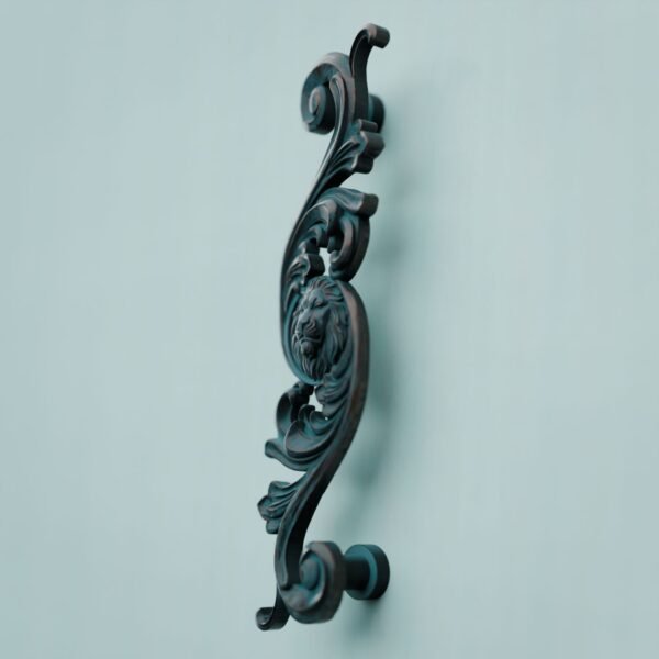 Classica Arabesque, Sleeping Lion, XL, Azurite Copper