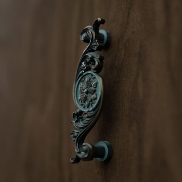 Classica Arabeske, Rosette, M, Bronze Grünspan