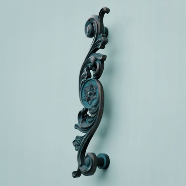 Classica Arabesque, Rosette, XL, Azurite Copper