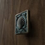 Carré Palazzo Coquillage Bronze Vert-de-gris - Holdon Paris