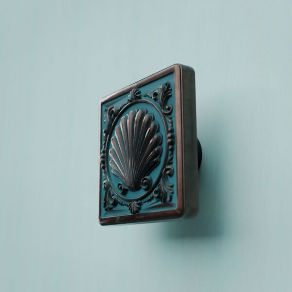 Palazzo Square, Shell, L, Azurite Copper