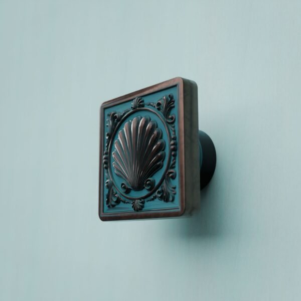 Palazzo Square, Shell, M, Azurite Copper