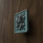Carré Palazzo Rosace Bronze Vert-de-gris - Holdon Paris