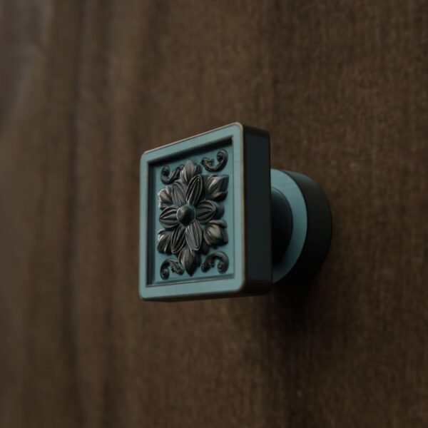 Palazzo Quadrat, Rosette, S, Bronze Grünspan