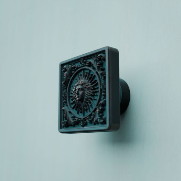 Palazzo Square, Royal Sun, M, Azurite Copper