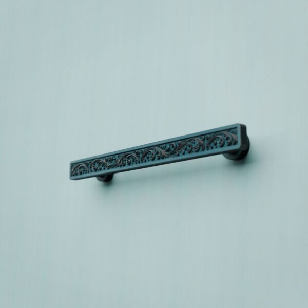 Palazzo Slim Bar, Scrollwork, L, Azurite Copper