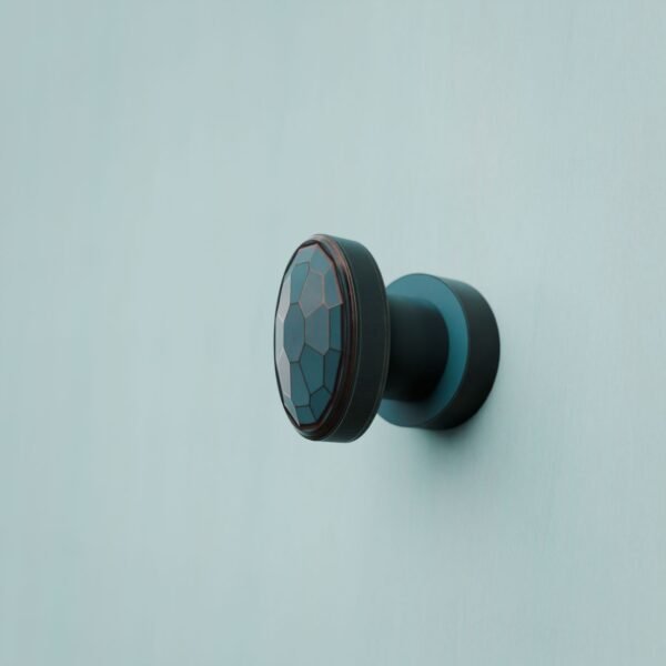 Florentine Medallion, XS, Azurite Copper
