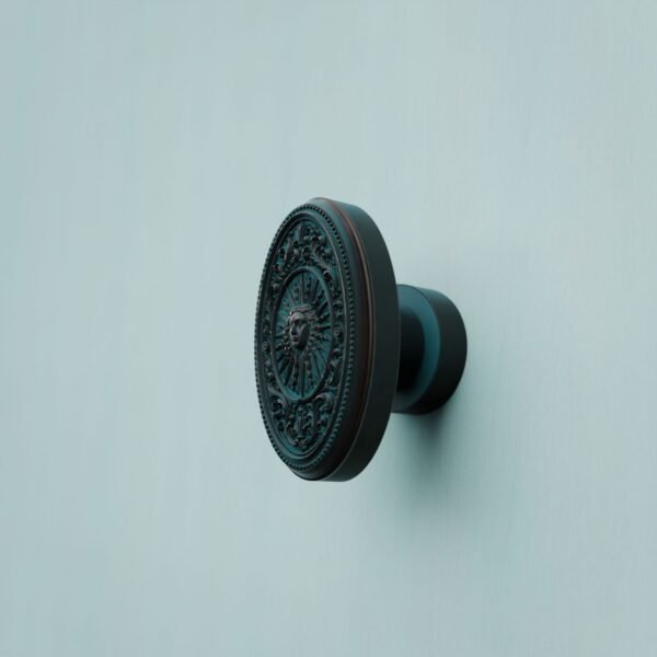 Florentine Medallion, Royal Sun, M, Azurite Copper