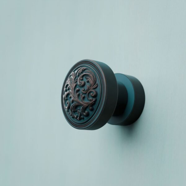 Classica Round, Scrollwork, S, Azurite Copper