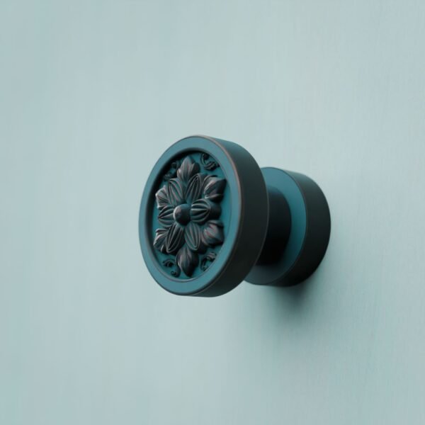 Classica Round, Rosette, S, Azurite Copper