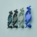 Classica Arabesque, M, Electric Blue, color comparison