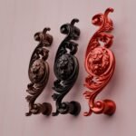 Classica Arabeske, Brüllender Löwe, M, Kupfer Satiniert, Farbvergleich