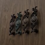 Classica Arabesque, Scrollwork, M, Antique Bronze, color comparison