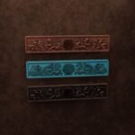 Palazzo Bar, Shell, S, Satin Copper, finish comparison
