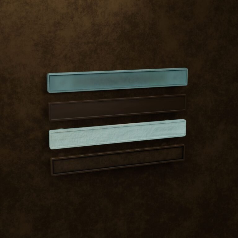 Palazzo Bar, XL, Verdigris Bronze, finish comparison