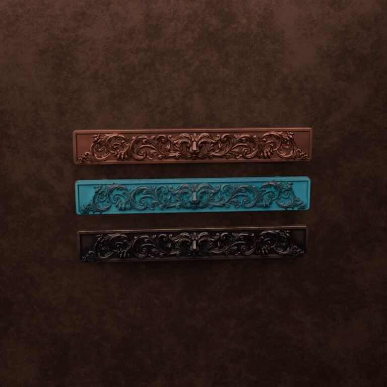 Palazzo Bar, Sleeping Lion, L, Azurite Copper, finish comparison