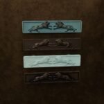Barra Palazzo, Leone Ruggente, S, Bronzo Verderame, confronto delle finiture