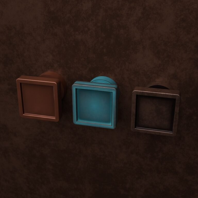 Palazzo Square, S, Antique Copper, finish comparison