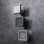 Palazzo Square, XS, Silver Gray, color comparison