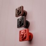 Palazzo Square, Sleeping Lion, S, Satin Copper, color comparison