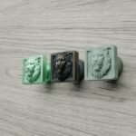 Palazzo Square, Sleeping Lion, S, Light Emerald, color comparison