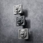 Palazzo Square, Roaring Lion, S, Titanium Gray, color comparison