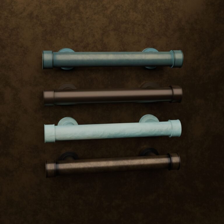 Comparaison des finitions — poignée de meuble Colonne Florentine Essentiel Bronze S — Holdon Paris