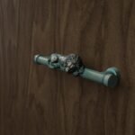Florentiner Säule, Schlafender Löwe, S, Bronze Grünspan, Video
