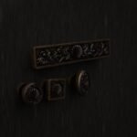 Palazzo Bar, Shell, S, Antique Bronze, silhouette comparison