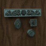 Cuadrado Palazzo, Concha, S, Bronce Verdín, comparación de siluetas