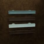 Palazzo Slim Bar, S, Verdigris Bronze, finish comparison