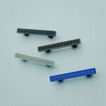 Palazzo Slim Bar, Rosette, S, Verdigris Bronze, color comparison