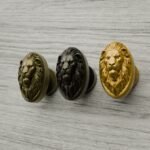 Florentiner Medaillon, Schlafender Löwe, S, Golden Sun, Farbvergleich