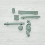 Classica Arabesque, Scrollwork, M, Submerged Bronze, silhouette comparison