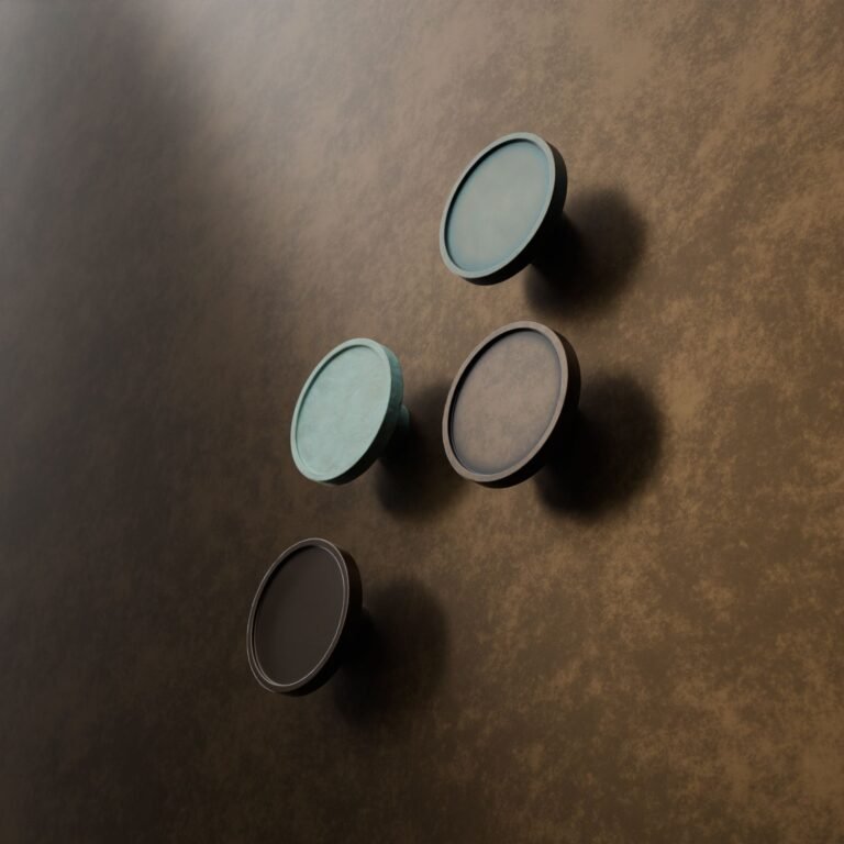 Comparaison des finitions — poignée de meuble Rond Classica Essentiel Bronze L — Holdon Paris
