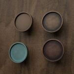 Comparaison couleur Marron : poignée de meuble Rond Classica Essentiel M en bronze et cuivre (Holdon Paris)