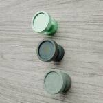 Comparaison couleur Vert : poignée de meuble Rond Classica Essentiel S en bronze et résine biosourcée (Holdon Paris)